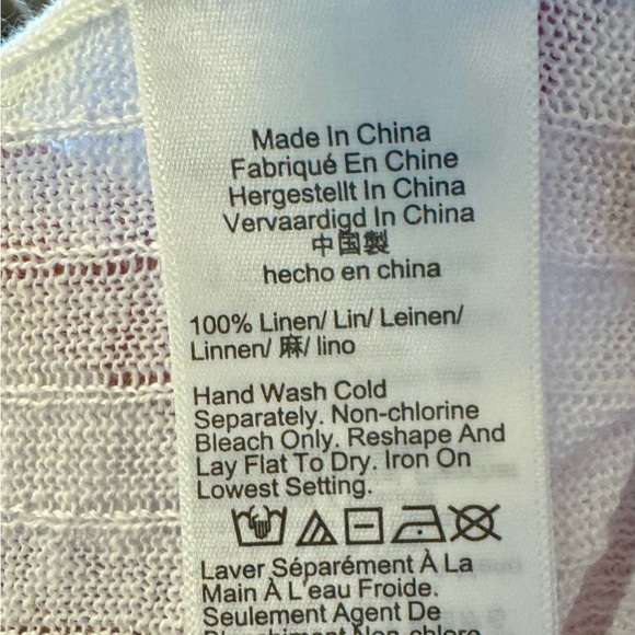 J. Crew Women's Short-sleeve polo shirt in linen - Picture 4 of 6